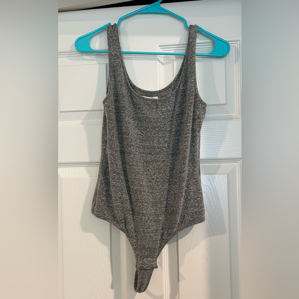 MADEWELL GREY BODYSUIT